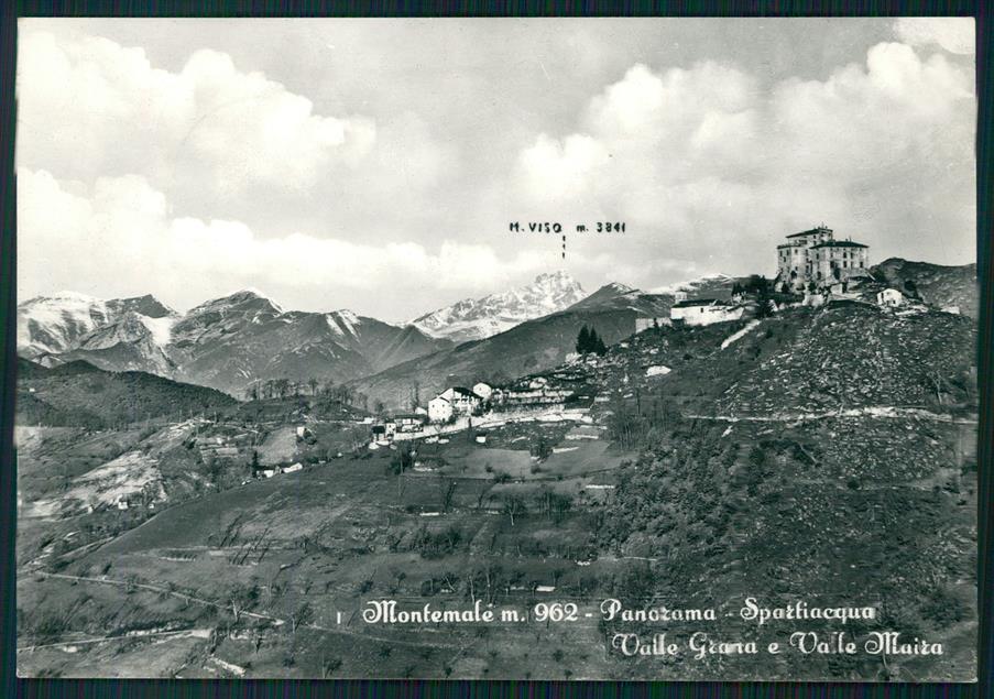 Cuneo Valgrana Montemale Monviso Foto FG cartolina MZ1372 – fronte