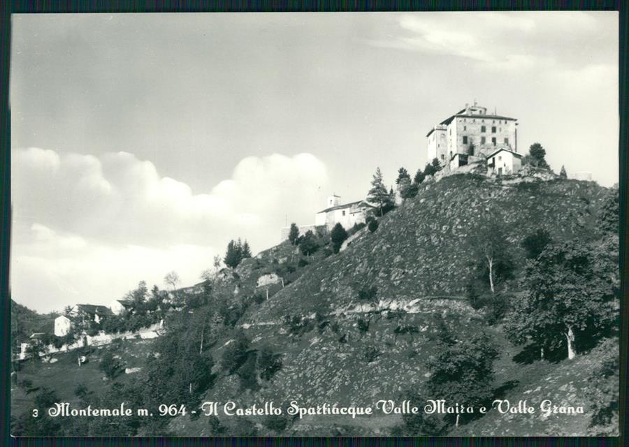 Cuneo Valgrana Montemale Castello Foto FG cartolina MZ1373 – fronte