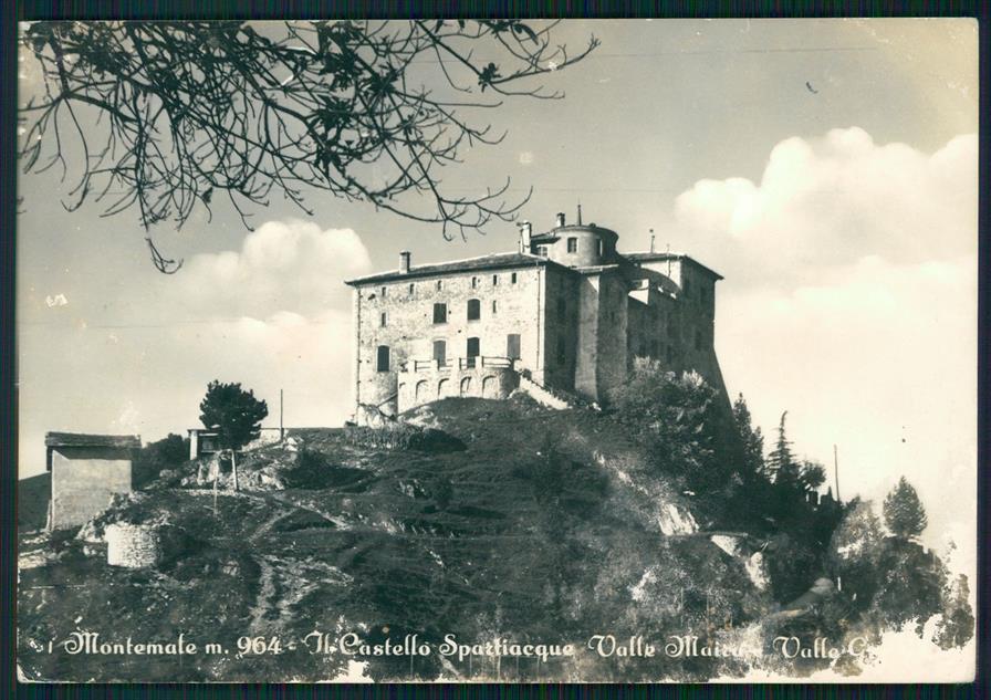 Cuneo Valgrana Montemale Castello Foto FG cartolina MZ1374 – fronte