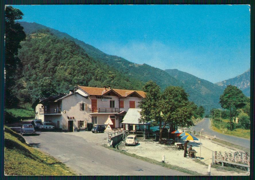 Cuneo Bivio Valverde Auto Foto FG cartolina MZ1398 – fronte