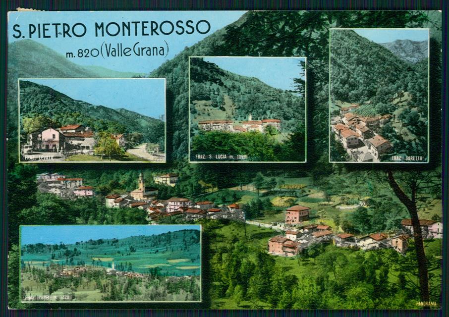 Cuneo Monterosso Grana San Pietro Foto FG cartolina MZ1407 – fronte