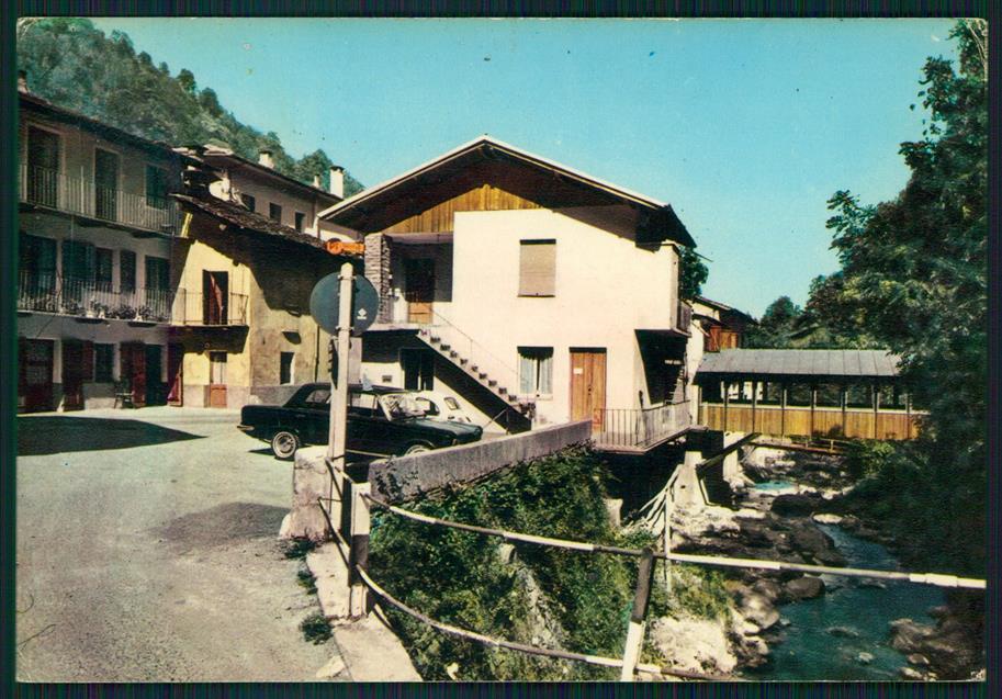Cuneo Monterosso Grana San Pietro Saretto Auto Foto FG cartolina MZ1417 – fronte