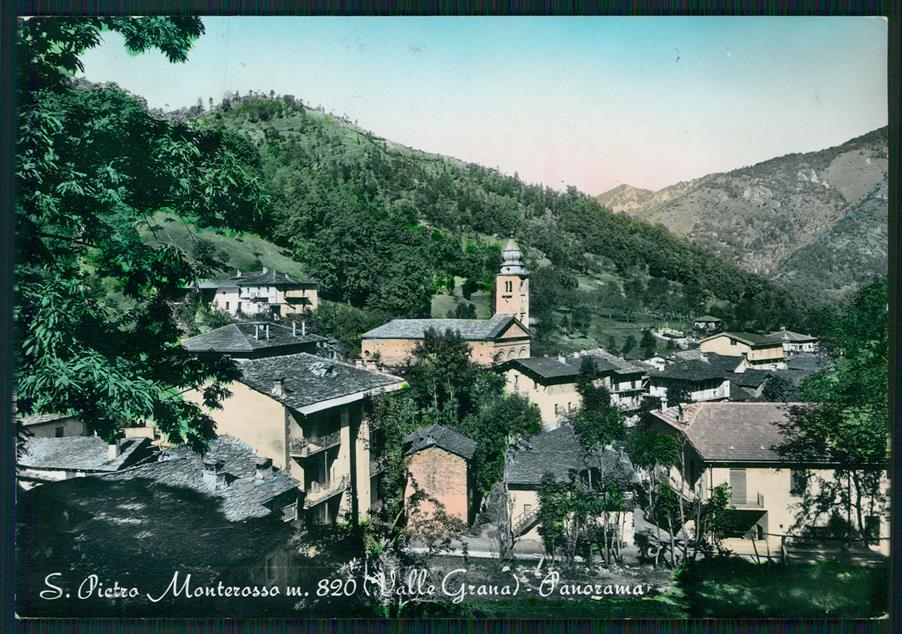 Cuneo Monterosso Grana San Pietro PIEGHINA Foto FG cartolina MZ1425 – fronte