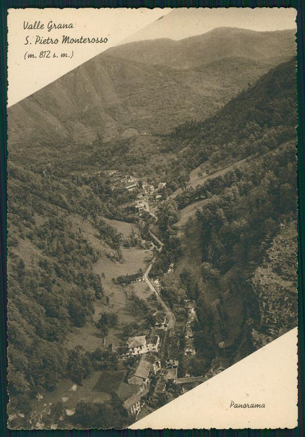 Cuneo Monterosso Grana San Pietro FG cartolina MZ1435 – fronte