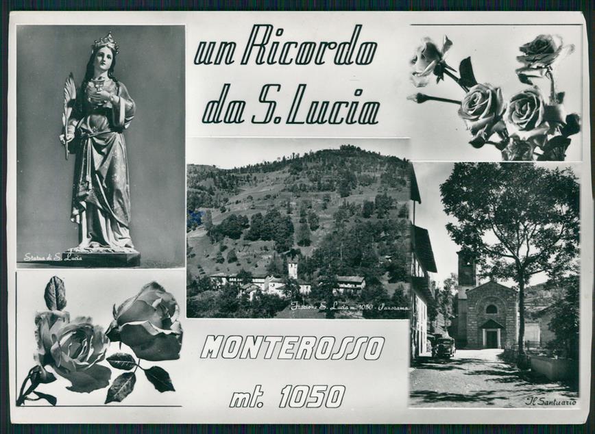 Cuneo Monterosso Grana Santa Lucia Foto FG cartolina MZ1439 – fronte