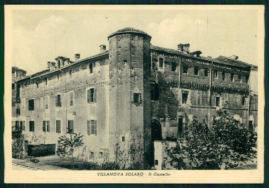 Cuneo Villanova Solaro Castello FG cartolina MZ1479 – fronte
