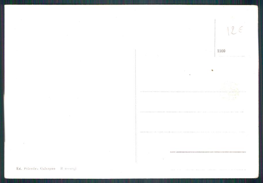 Cuneo Racconigi Via della Stazione FG cartolina MZ1483 – retro