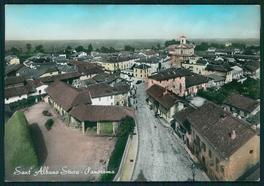 Cuneo Sant'Albano Stura Foto FG cartolina MZ1503 – fronte