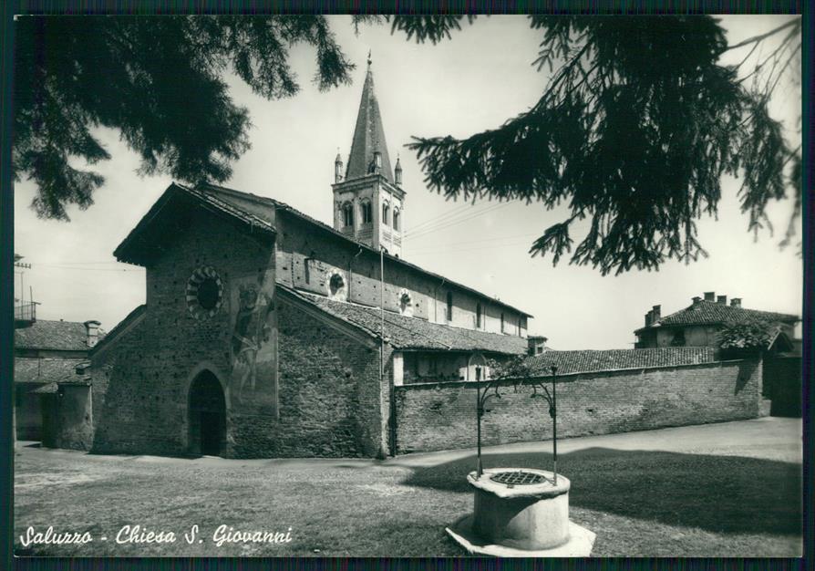 Cuneo Saluzzo Chiesa San Giovanni Foto FG cartolina MZ1517 – fronte