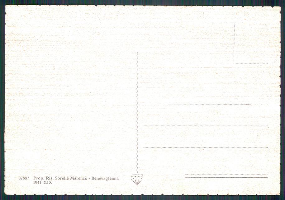 Cuneo Benevagienna FG cartolina MZ1519 – retro