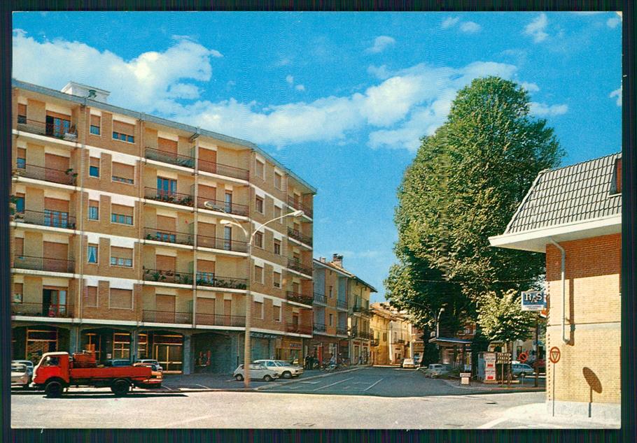 Cuneo Centallo Piazza Monviso Foto FG cartolina MZ1526 – fronte