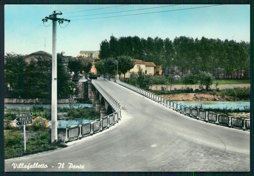 Cuneo Villafalletto Foto FG cartolina MZ1535 – fronte