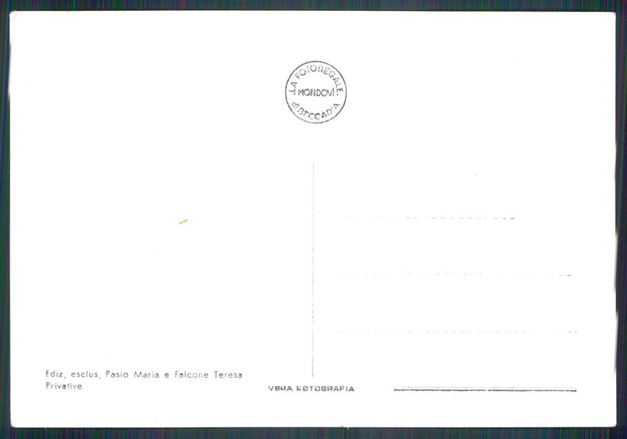 Cuneo Villafalletto Via Vittorio Veneto Foto FG cartolina MZ1539 – retro