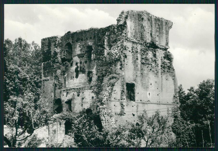 Cuneo Villafalletto Ruderi Castello Foto FG cartolina MZ1541 – fronte