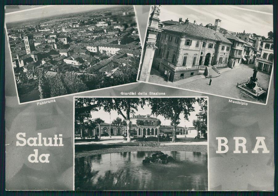 Cuneo Bra Saluti da PIEGHE Foto FG cartolina MZ1546 – fronte