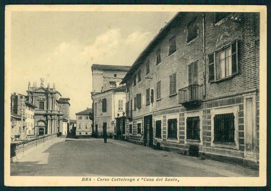 Cuneo Bra Corso Cottolengo Casa del Santo FG cartolina MZ1555 – fronte