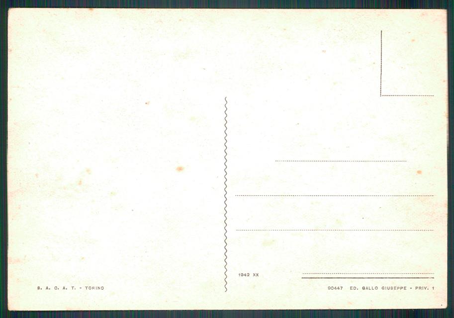 Cuneo Bra Vìa Vittorio Emanuele II FG cartolina MZ1557 – retro