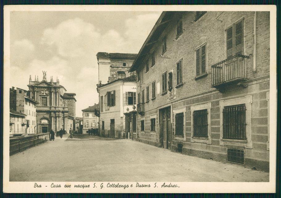 Cuneo Bra Duomo FG cartolina MZ1558 – fronte