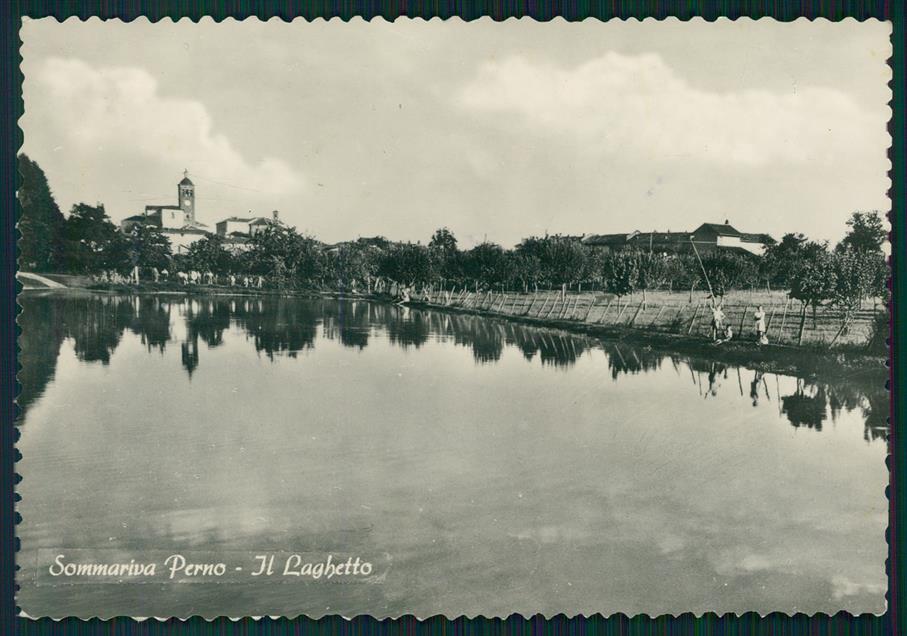 Cuneo Sommariva Perno PIEGA Foto FG cartolina MZ1561 – fronte