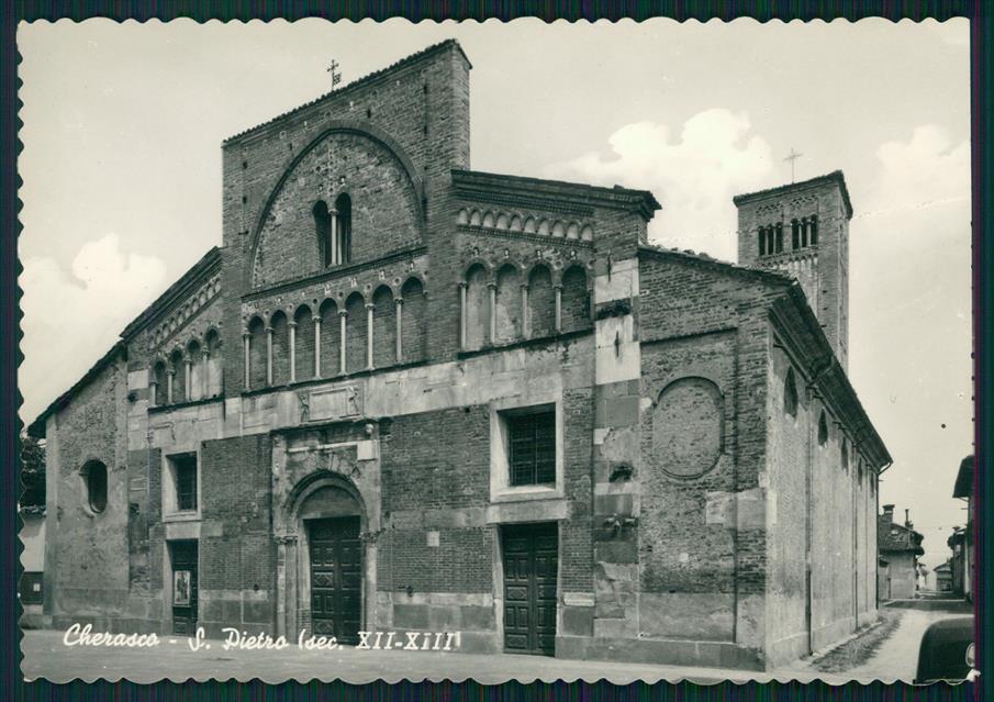 Cuneo Cherasco San Pietro Foto FG cartolina MZ1570 – fronte
