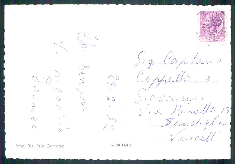 Cuneo Cherasco Arco Madonna del Rosario Foto FG cartolina MZ1573 – retro