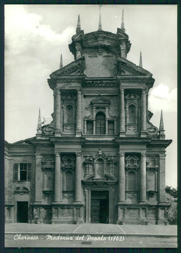 Cuneo Cherasco Madonna del Popolo Foto FG cartolina MZ1576 – fronte