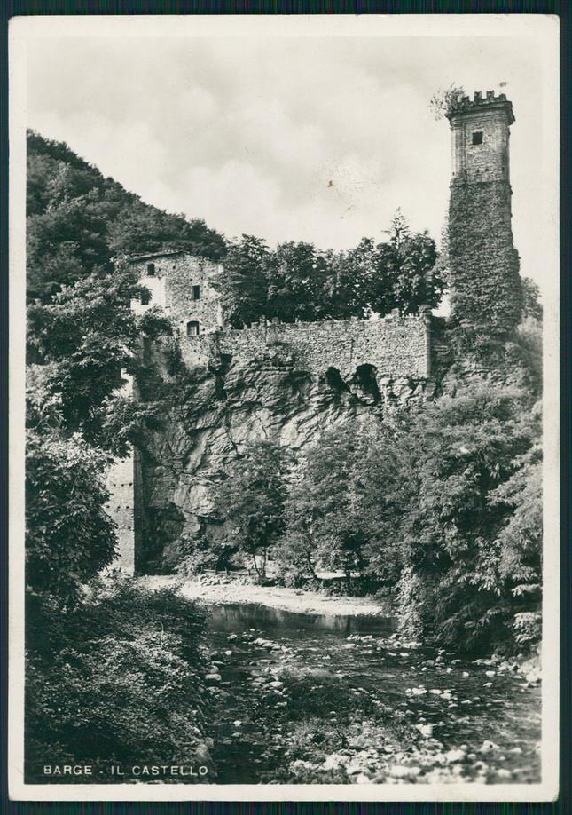 Cuneo Barge Castello Foto FG cartolina MZ1605 – fronte