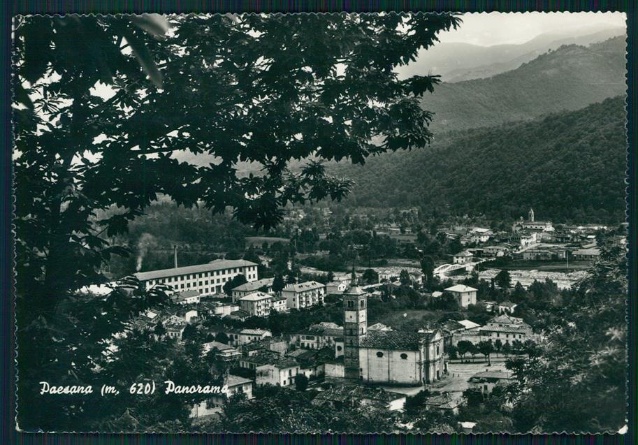 Cuneo Paesana Foto FG cartolina MZ1625 – fronte
