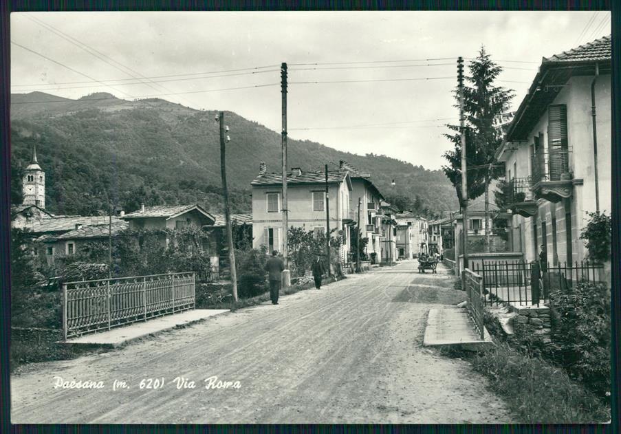 Cuneo Paesana Via Roma Foto FG cartolina MZ1630 – fronte