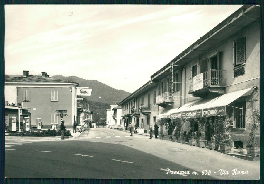 Cuneo Paesana Via Roma Foto FG cartolina MZ1633 – fronte