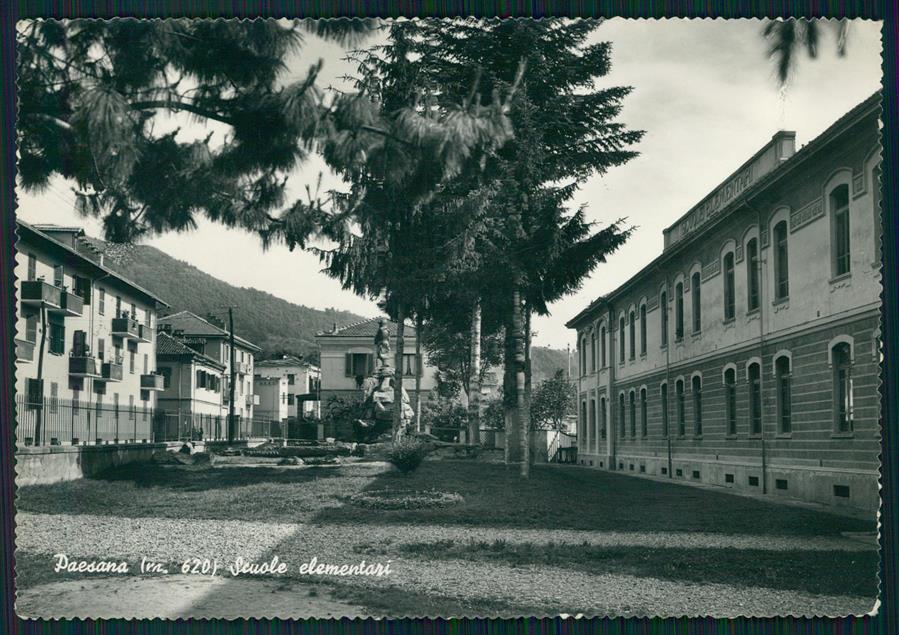 Cuneo Paesana Scuola Foto FG cartolina MZ1637 – fronte