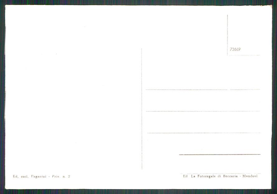 Cuneo Paesana Chiesa Confraternita FG cartolina MZ1639 – retro