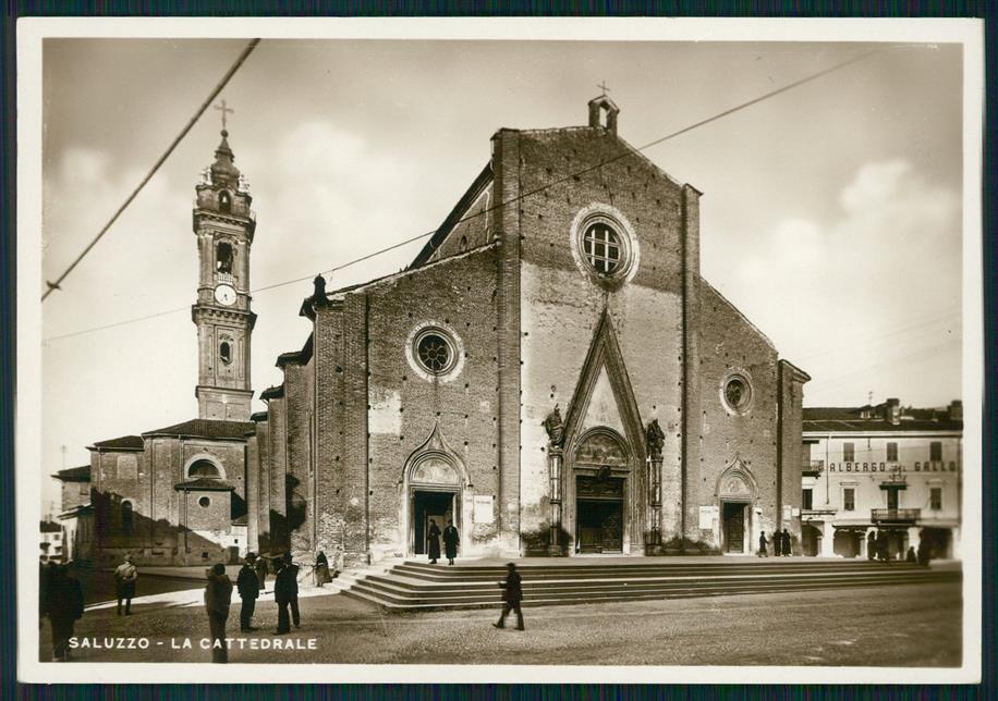 Cuneo Saluzzo Cattedrale Foto FG cartolina MZ1648 – fronte