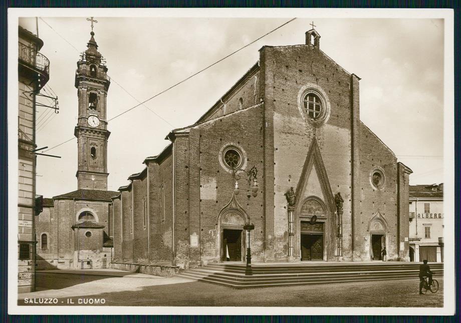 Cuneo Saluzzo Duomo Foto FG cartolina MZ1649 – fronte