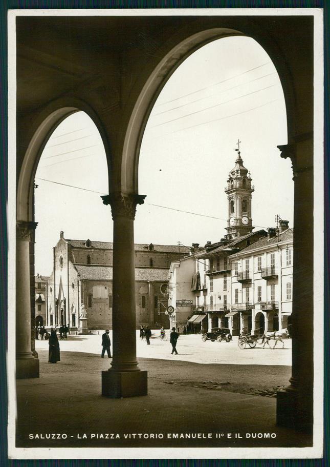 Cuneo Saluzzo Duomo Foto FG cartolina MZ1651 – fronte