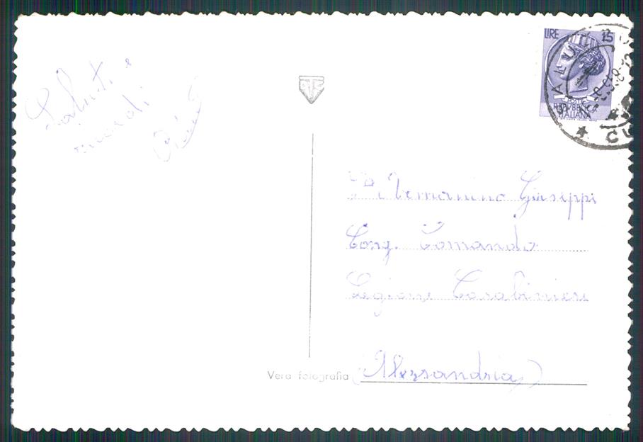 Cuneo Saluzzo Ospedale Civile Foto FG cartolina MZ1659 – retro