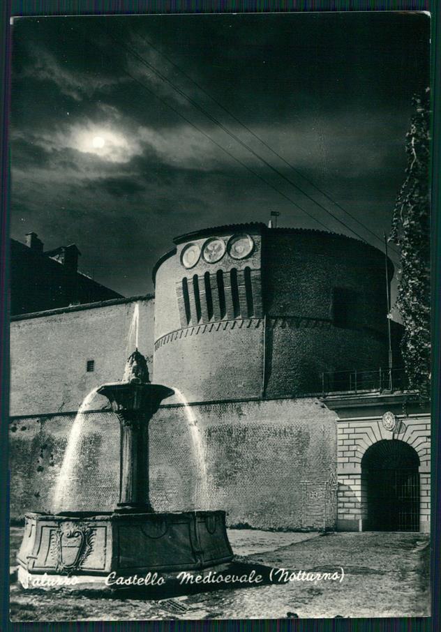 Cuneo Saluzzo Castello Medioevale Foto FG cartolina MZ1673 – fronte