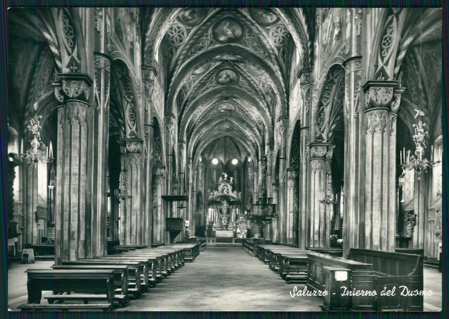 Cuneo Saluzzo Duomo Foto FG cartolina MZ1677 – fronte