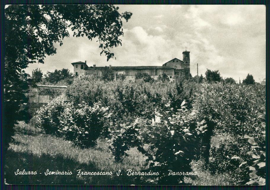 Cuneo Saluzzo Seminario Francescano COLLA Foto FG cartolina MZ1679 – fronte