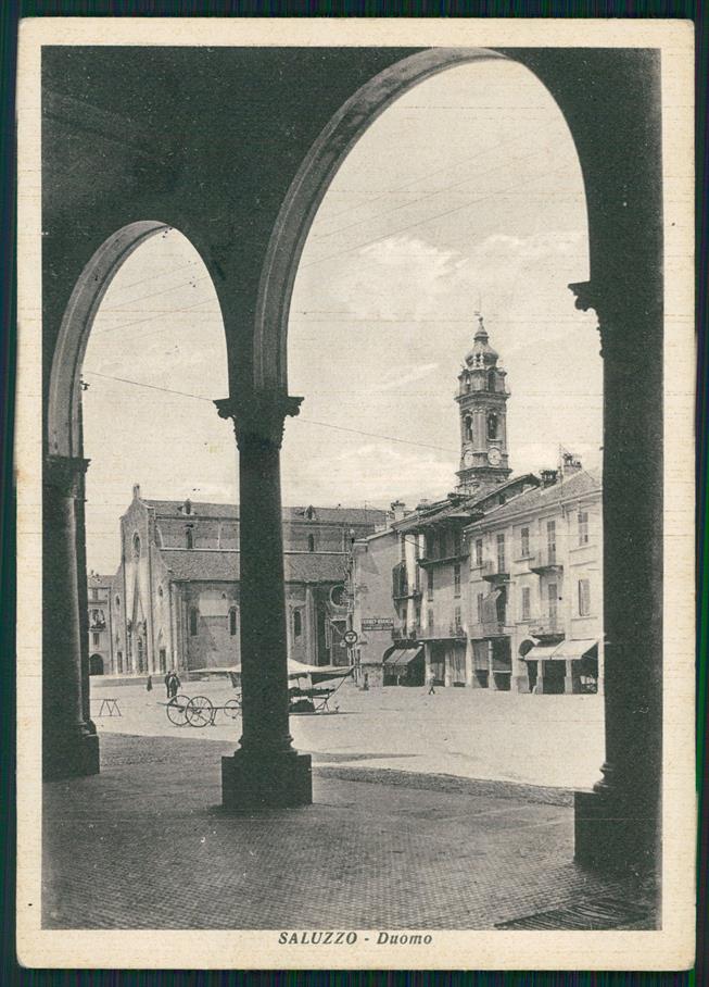 Cuneo Saluzzo Duomo FG cartolina MZ1681 – fronte