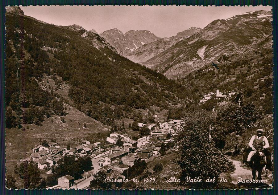 Cuneo Crissolo Alta Valle Po Foto FG cartolina MZ1708 – fronte