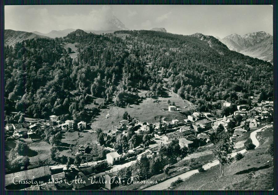 Cuneo Crissolo Alta Valle Po Foto FG cartolina MZ1709 – fronte