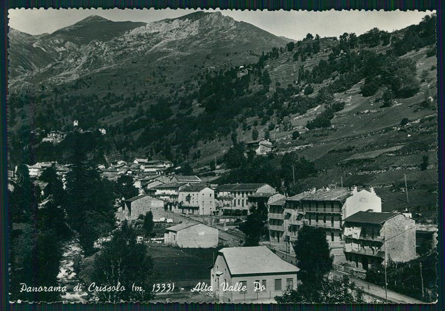 Cuneo Crissolo Alta Valle Po Foto FG cartolina MZ1711 – fronte