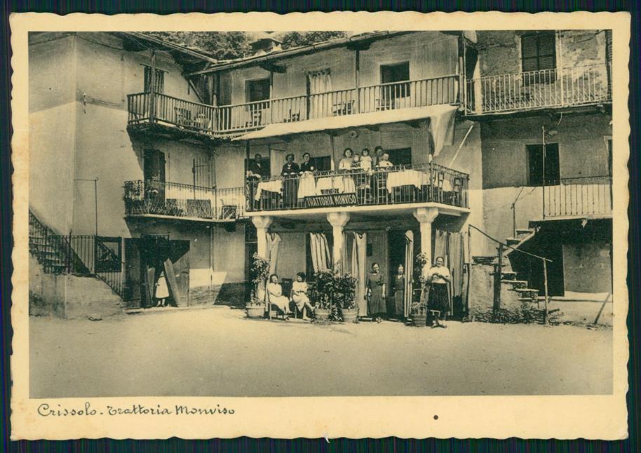 Cuneo Crissolo Trattoria Monviso PIEGHINA FG cartolina MZ1722 – fronte