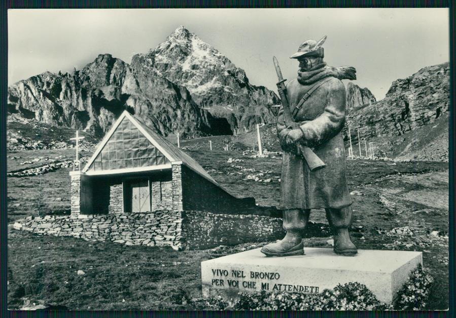 Cuneo Crissolo ANA Alpini Sezione Monviso Foto FG cartolina MZ1725 – fronte