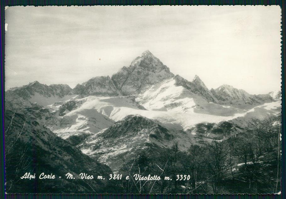 Cuneo Alpi Cozie Monviso Visolotto Foto FG cartolina MZ1727 – fronte