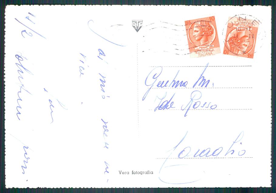 Cuneo Alpi Cozie Monviso Visolotto Foto FG cartolina MZ1727 – retro
