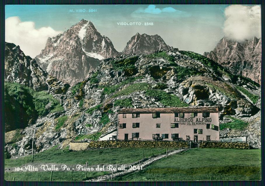Cuneo Crissolo Piano del Re Monviso Foto FG cartolina MZ1732 – fronte