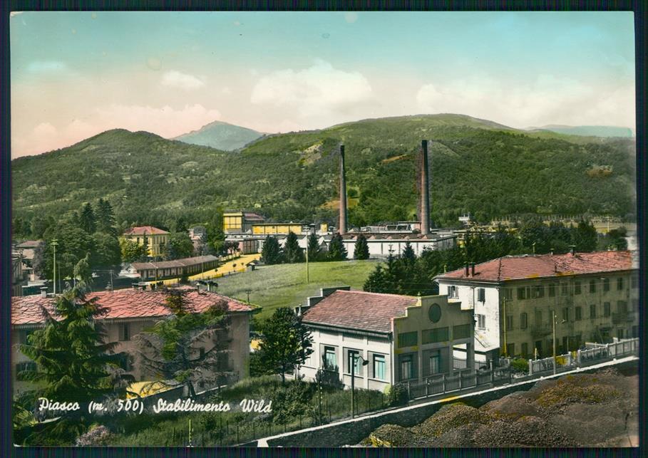 Cuneo Piasco Stabilimento Wild Foto FG cartolina MZ1738 – fronte