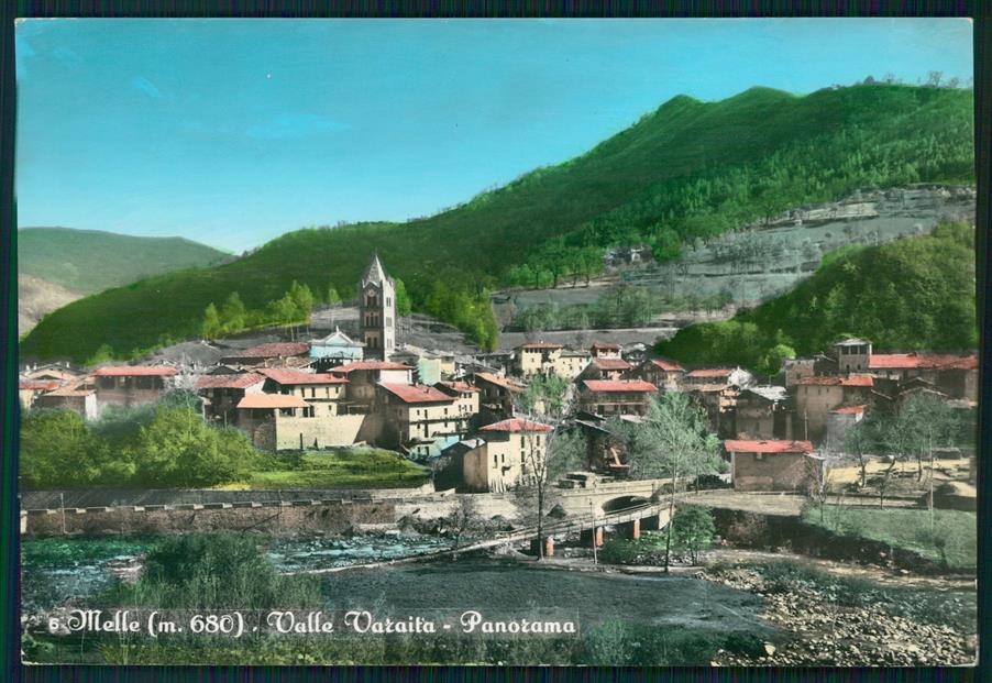 Cuneo Melle Valle Varaita Foto FG cartolina MZ1749 – fronte